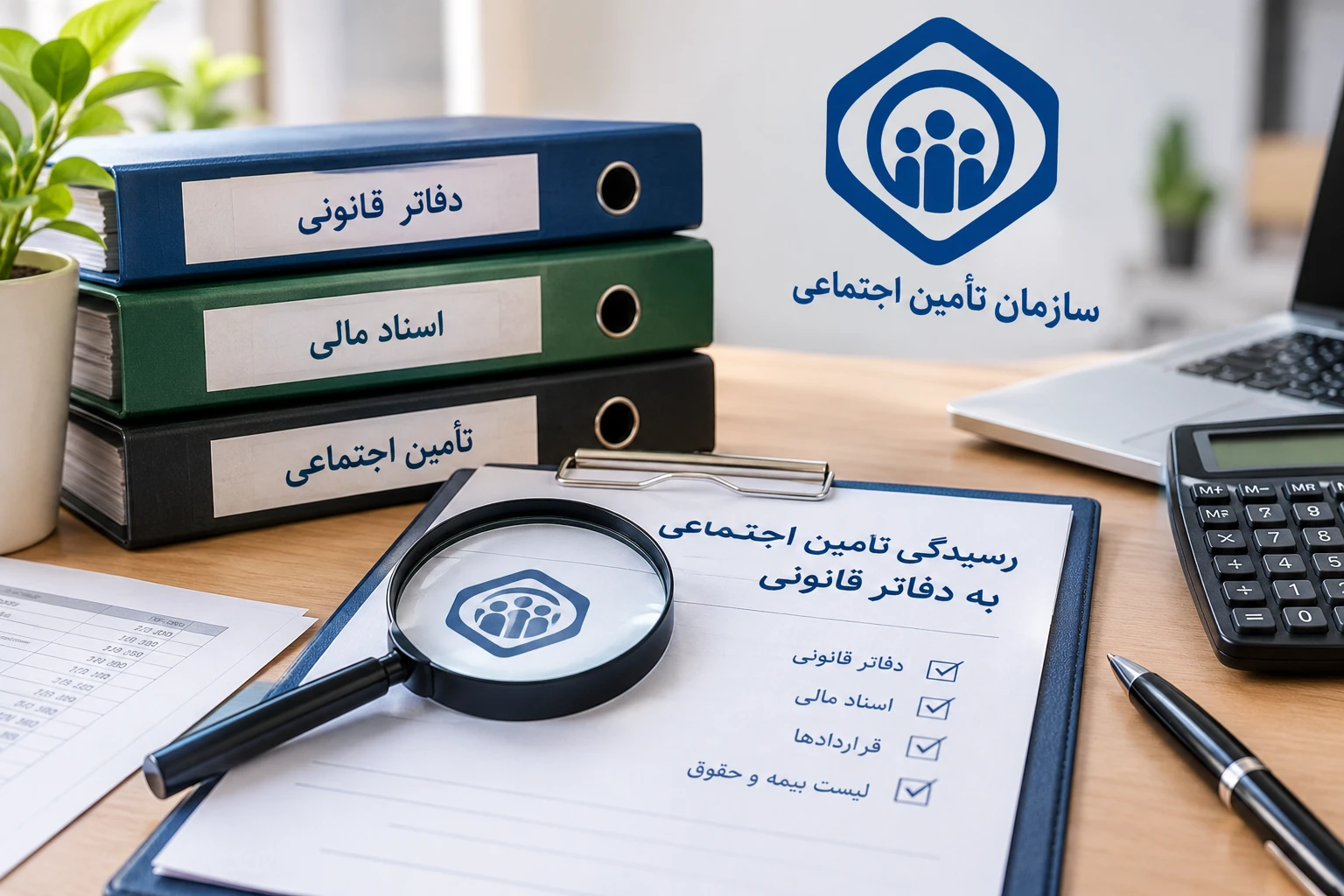 رسیدگی تأمین اجتماعی به دفاتر قانونی چیست؟ مراحل و مدارک موردنیاز